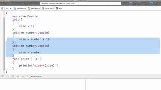 Multiple Initializers Multiple Parameters in Swift