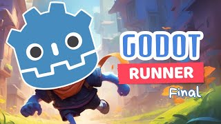 Aprenda Godot Criando um Jogo de Corrida Infinita (Infinite/Endlees Runner) - Save/Load - #6 FINAL screenshot 5