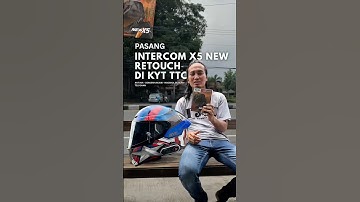 PASANG INTERCOM di KYT TTC | RETOUCH X5 NEW #intercomx5new #retouchx5 #retouchx5new #kytttc #helmkyt