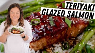 20 Minute Teriyaki Glazed Salmon | Gluten Free