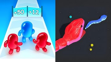 NEW Update 2025 🔥Join Blob Clash 3D vs Snake Clash - MAX Level Challenge!