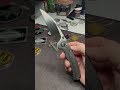 WE Knives Ziffius with custom bead blasted back strap