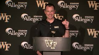 Wake Forest Football Press Conference - Spring Showcase (April 19, 2025)