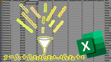 Cómo realizar el ANÁLISIS DE REGRESIÓN MÚLTIPLE en Excel