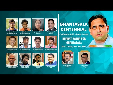 Parijata Parimalalu | Ghantasala Centennial Celebrations With Eminent Panelists | Sakshi TV - SAKSHITV