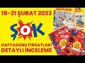 Şok Market'te BÜYÜK İNDİRİM ALARMI 18 Şubat'ta Neler Var?