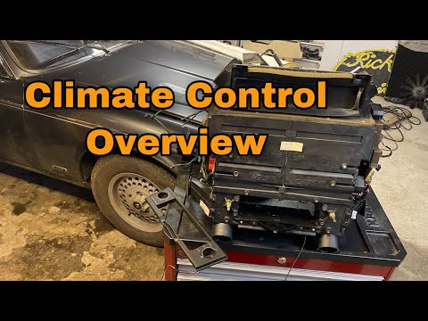 A Basic Overview of the Jaguar XJ and XJS Climate Control Delanair mk2 and mk3