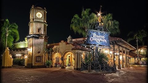 Pirates of the Caribbean queue line opening music 1 hour loop