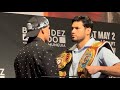 DAVID BENAVIDEZ &amp; ZURDO RAMIREZ FACE OFF AT FINAL PRESS CONFERENCE