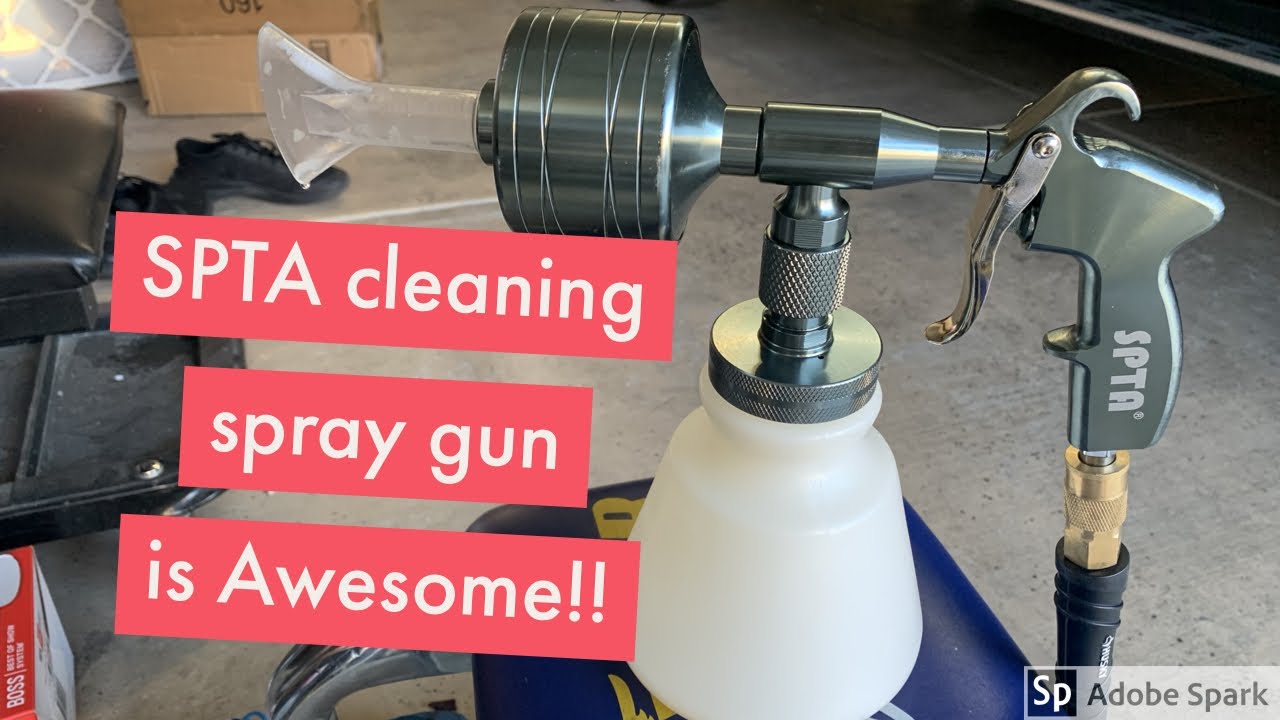 SPTA car cleaning spray gun(I love this) YouTube