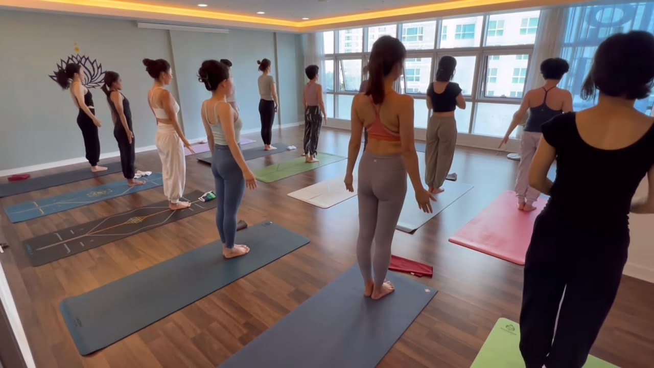 [엔젤요가] 관절을 부드럽게 온몸에 열기를 넣어주는 빈야사요가