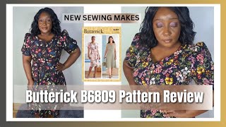 New Sewing Makes | Butterick B6809 Pattern Review