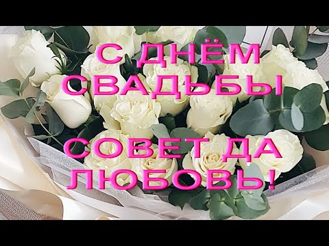 Совет да любовь! очень красивая видео открытка. Всем советую ... #видеооткрытки #анимация