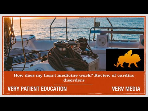 VERY PATIENT EDUCATION PHARMACOLOGY. Review of cardiac disorders for Pharmacology