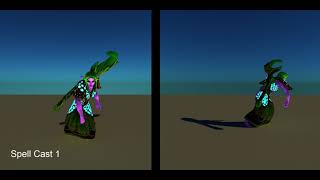 Druid Animation Demo Reel