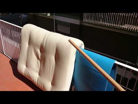 HOW TO CLEAN FUTON from dust and bacteria