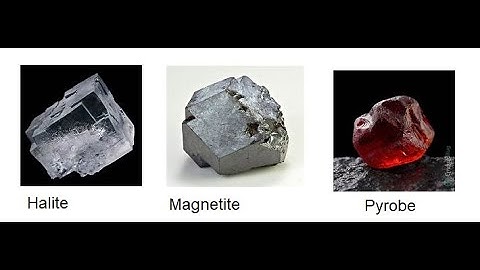 Introduction to crystallography and mineralogy