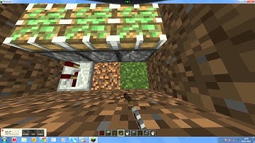 minecraft tutorial on how to make a piston bridge