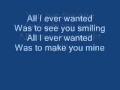 Basshunter  all i ever wanted lyrics