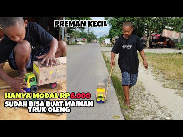 Preman kecil buat miniatur truk oleng dengan modal 6000! class=