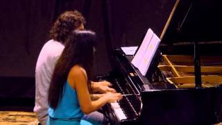 J.Brahms/Hungarian Dance No.1 for 4 hands/Memnune Young Soloists Resimi