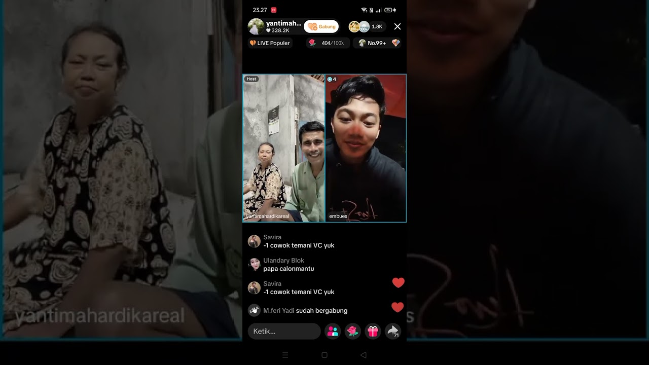 Live Malam Mbak Yanti Mahardika Dan Keluarganya ft Mas Wafa Embues 