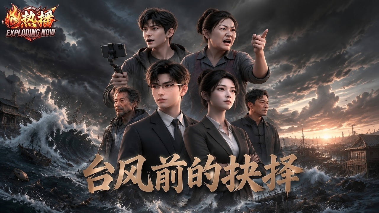 【💥新番速遞】《颱風前的抉擇》貪心村民拒絕收購反遭重創，守信漁廠獲長期大單 #人生智慧 #商業啟示錄 #偷心小甜劇  #被颱風擊碎的暴富夢