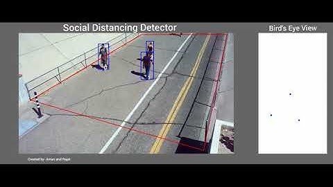 Tracking Social Distancing through Machine Learning