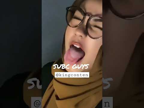 #bantu #jilbab #tiktok #tongue