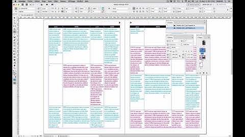 InDesign: Split Big Tables!