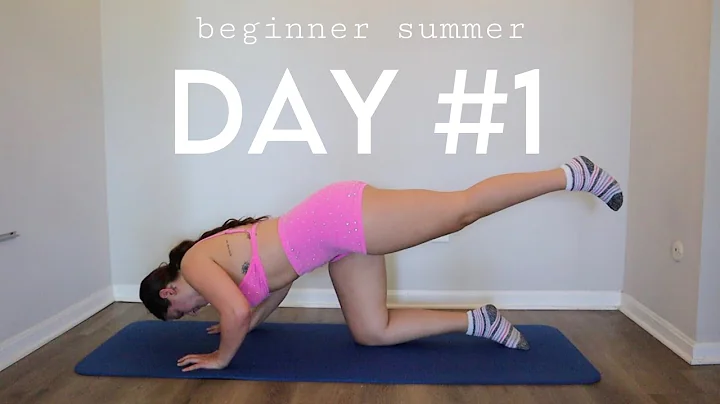 Day #1 Beginner Summer 30 Day Workout Challenge - Full Body 20 Mins At Home No Equipment thumbnail