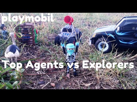 playmobil top agents 9254