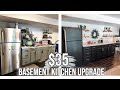 BASEMENT KITCHEN REMODEL ON A BUDGET | Part 2 In Basement Series