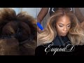 Natural Hair Color Retouch and Highlights