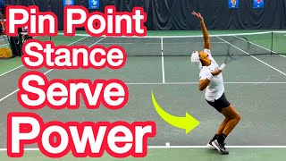 Famous Create HUGE Power With a Pin Point Stance Serve (Tennis Technique Explained) Net Worth