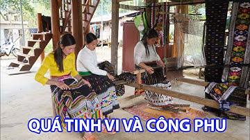 Khám Phá Nghề Dệt Thổ Cẩm Của Đồng Bào Người Thái Tại Bản Nót - Nam Động - Quan Hóa - Thanh