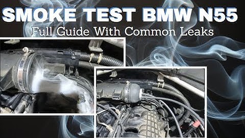 Quick and Easy Guide: Smoke Testing an N55 Engine and Intake: Common Issues to Look Out For