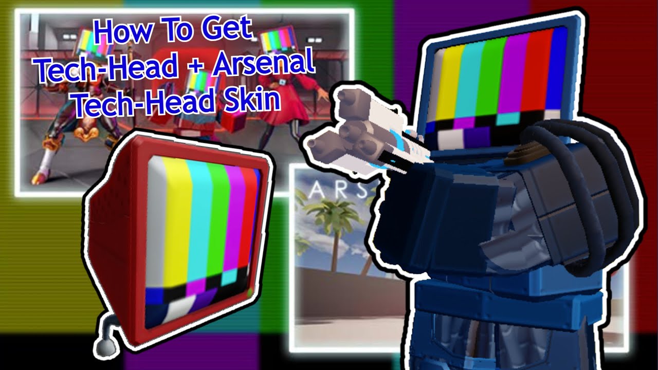 HOW TO REDEEM Tech-Head! FREE! ROBLOX  PRIME! ARSENAL EXCLUSIVE! 