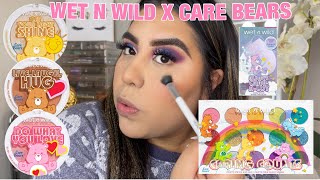 NEW Wet N Wild x Care Bears Collection Review+ Tutorial..Is It Worth it ?