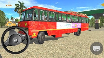 Original Tata Bus Driving Game - Indian Sleeper Bus Simulator - Bus Wala Games - Android Gameplay |