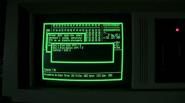 A TRS-80 (CP-500) disk editor running under CP/M (SO-08).