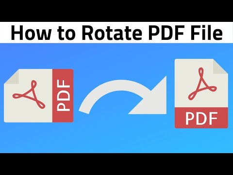 How to Rotate a PDF | Rotate and Save PDF File Online