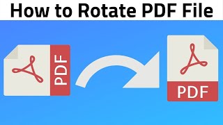 How to Rotate PDF File and Save | Permanently Rotate and Save a PDF screenshot 1