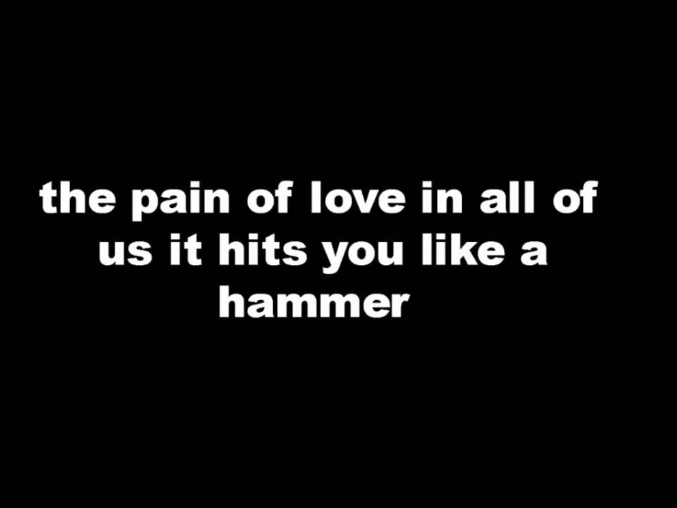 tokio hotel pain of love lyrics YouTube