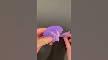 Squid Game Star ⭐️ Polymer Clay Dalgona Cookie Challenge  #shorts #dalgona #squidgame