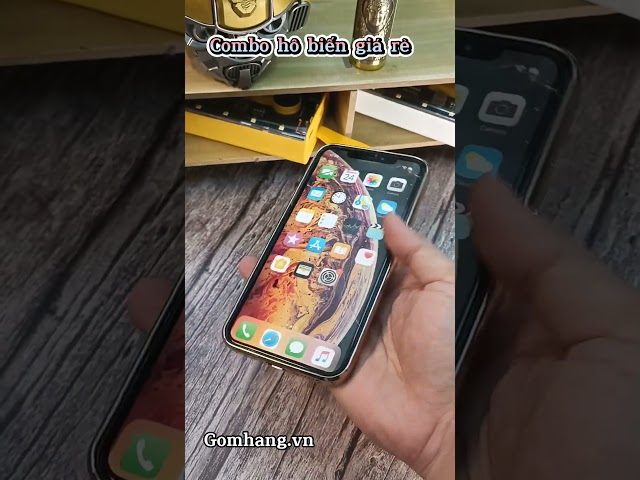 Combo hôp biến viền gương iPhone X/XS/XS MAX