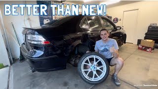 Restoring the Wheels on My Saab 9-3! by Auto Autopsy 1,878 views 2 days ago 16 minutes