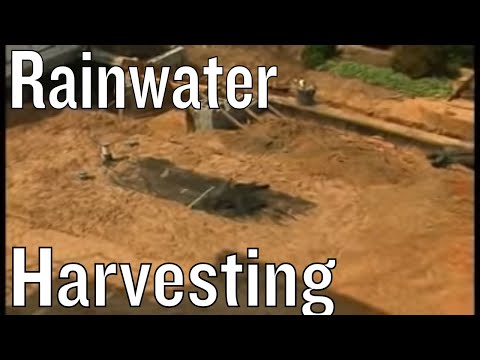 Rainwater Harvesting at the Garden Home Retreat