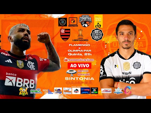 Confira como foi a transmissão da Jovem Pan do jogo entre Flamengo e Olimpia