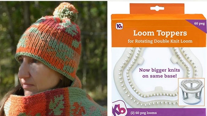 Chunky Double-Pom Hat - KB Looms Blog